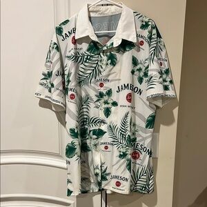 Jameson Whisky White and Green Men's Shirt
